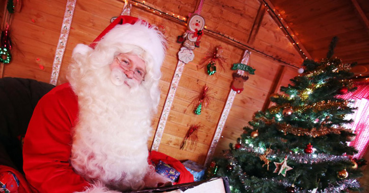 Father Christmas at Adventure Valley, County Durham